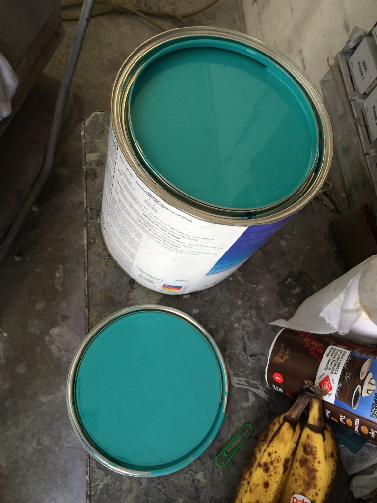 Tiffany blue paint for 1972 chevrolet step side truck