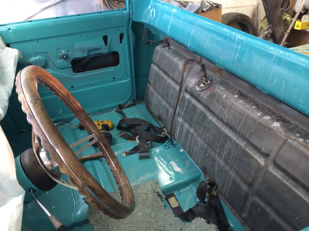 1972 chevrolet step-side pickup truck restoration