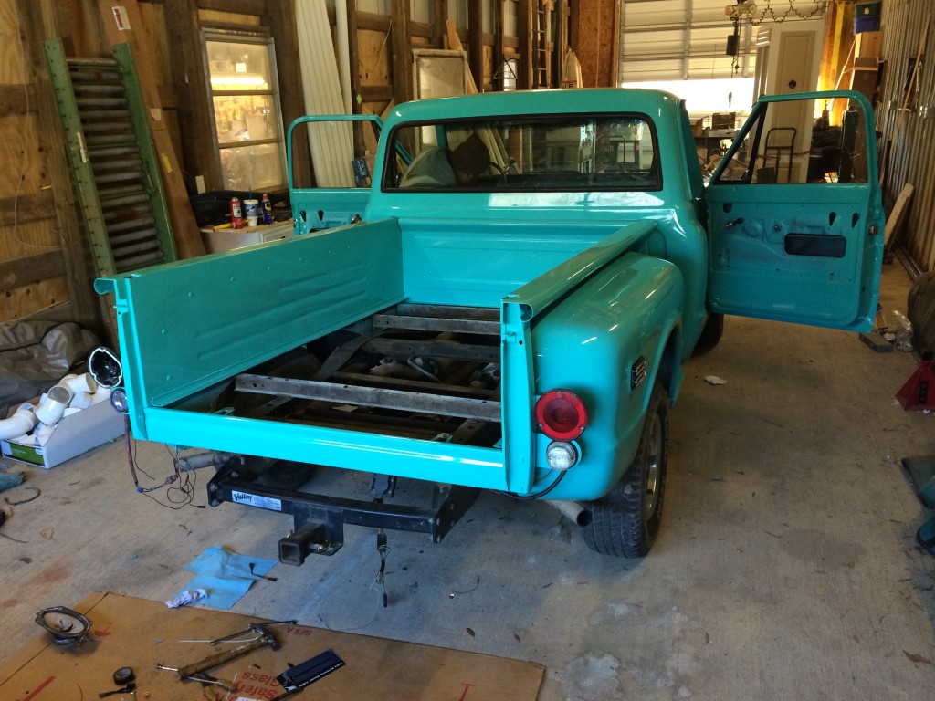 1972 chevrolet step side truck restoration