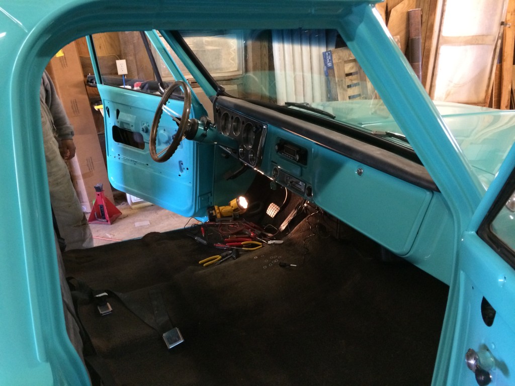 1972 chevrolet step side truck restoration
