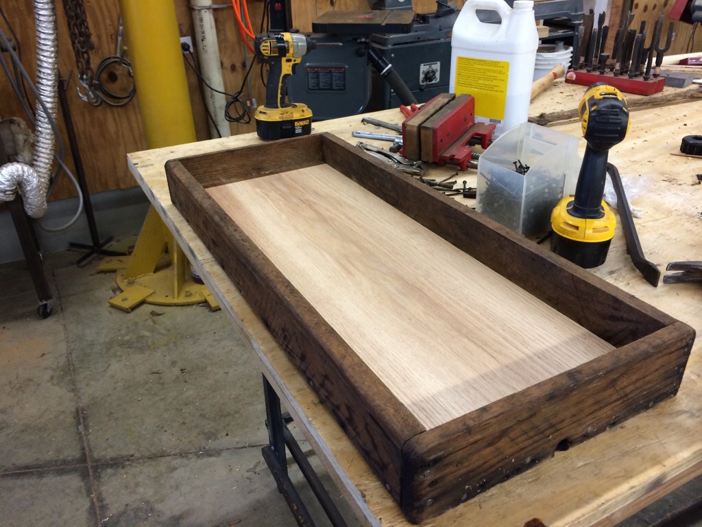 New drip tray, all finished.