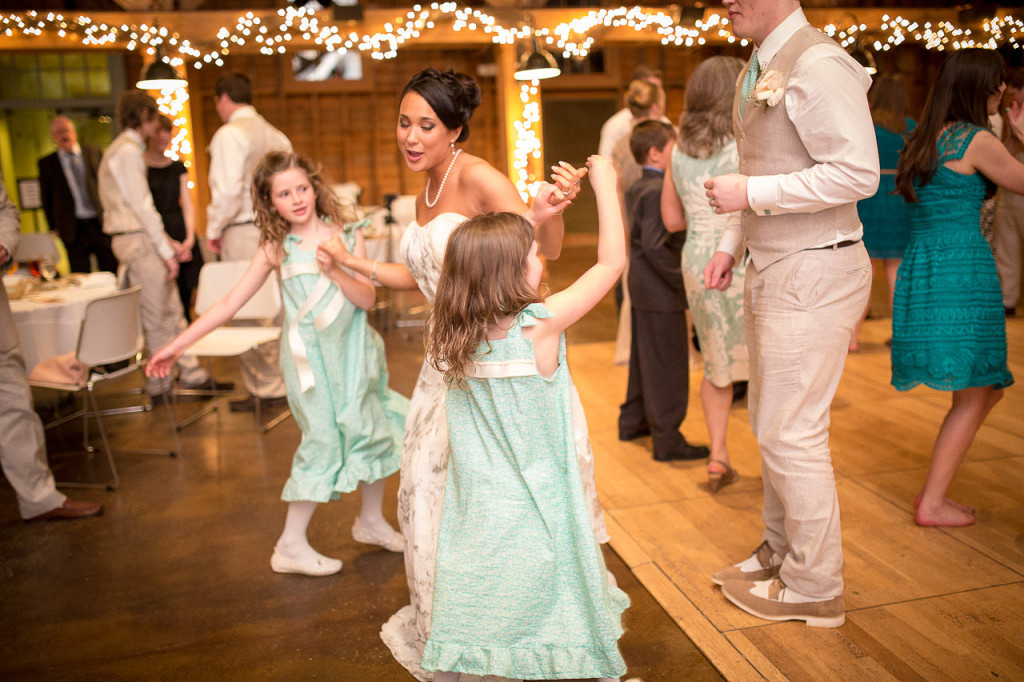 McKay Wedding, Cassia, Johnathan, and my girls. 