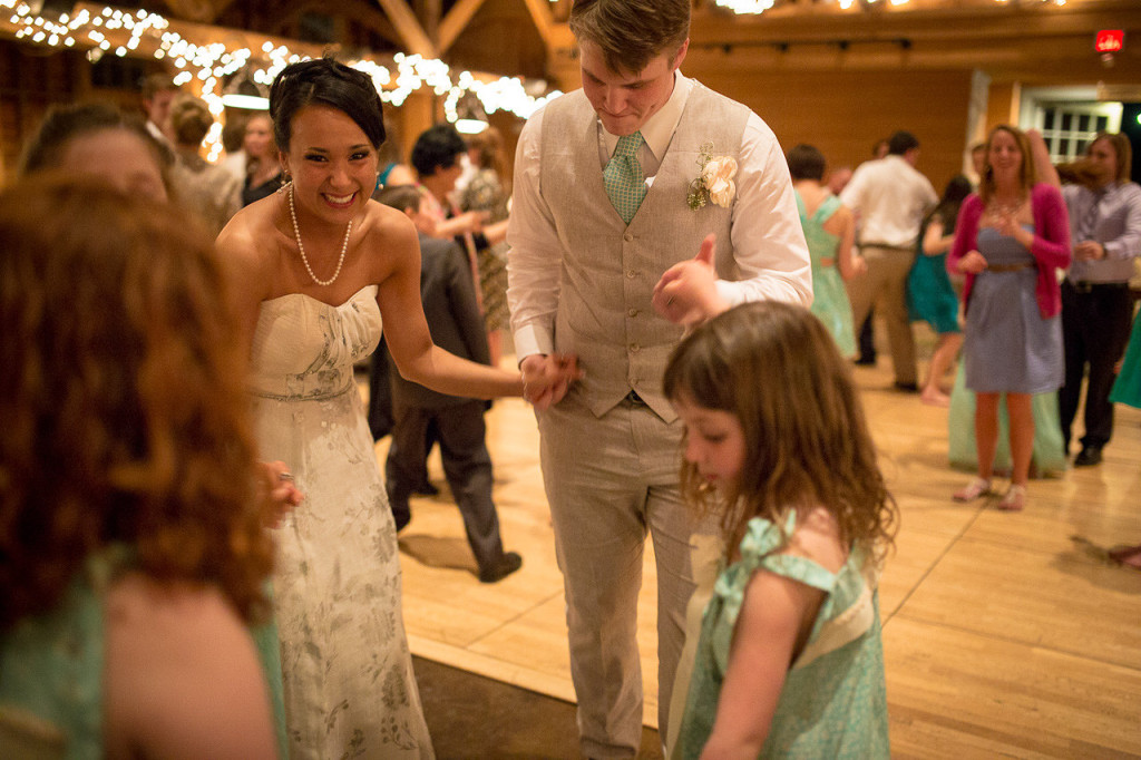 McKay Wedding, Cassia and Johnathan along with my girls.  