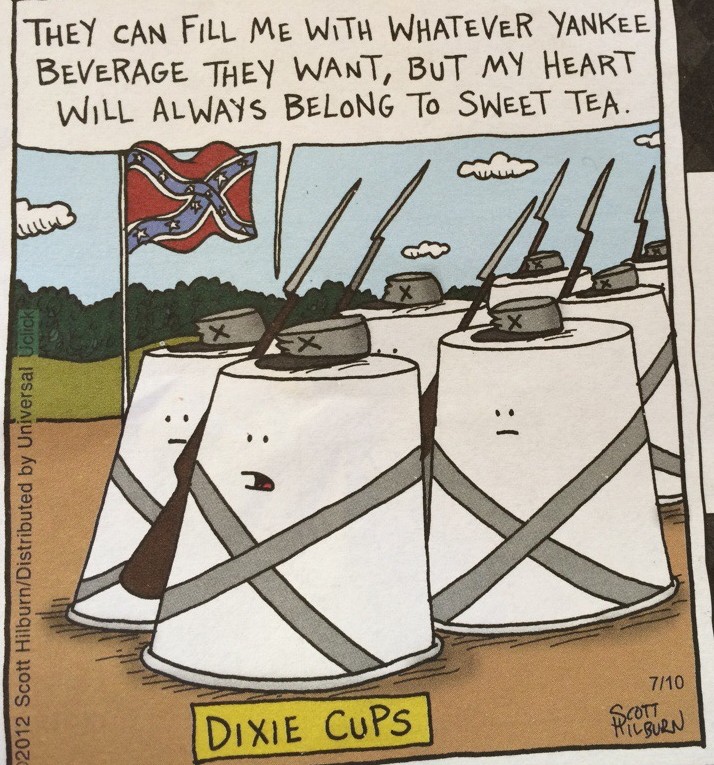 Southern comic by Scott Hilburn, from Gran-SWMBO's page a day calendar.