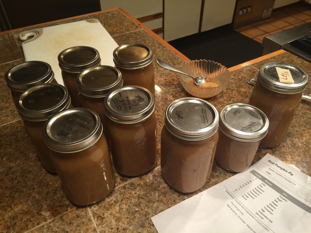 Canned home made apple sauce