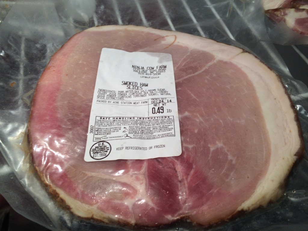 Sliced ham of the Gods