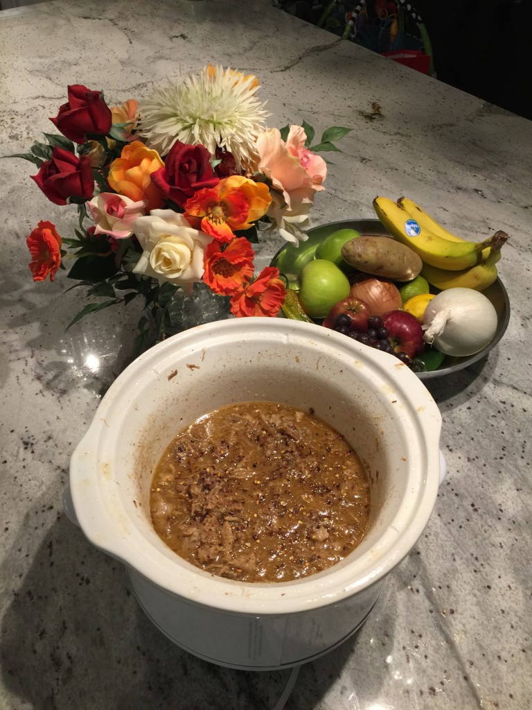 A four bone roast in the crock pot, by Drew H.