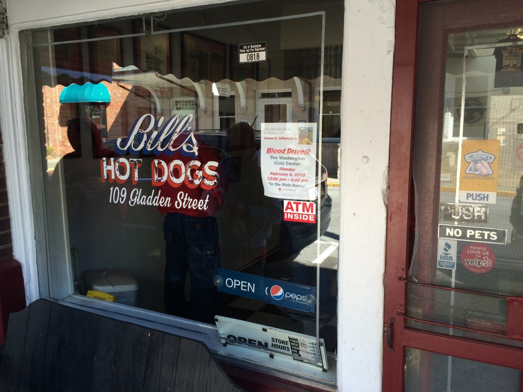 Bill's hotdogs in Little Washington, NC
