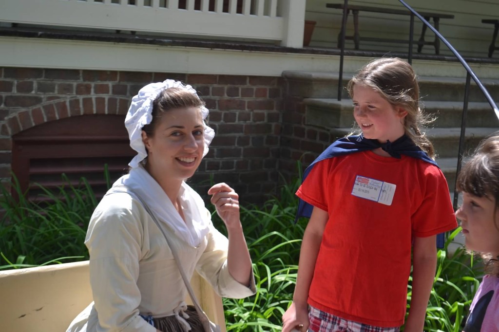 Colonial Williamsburg character