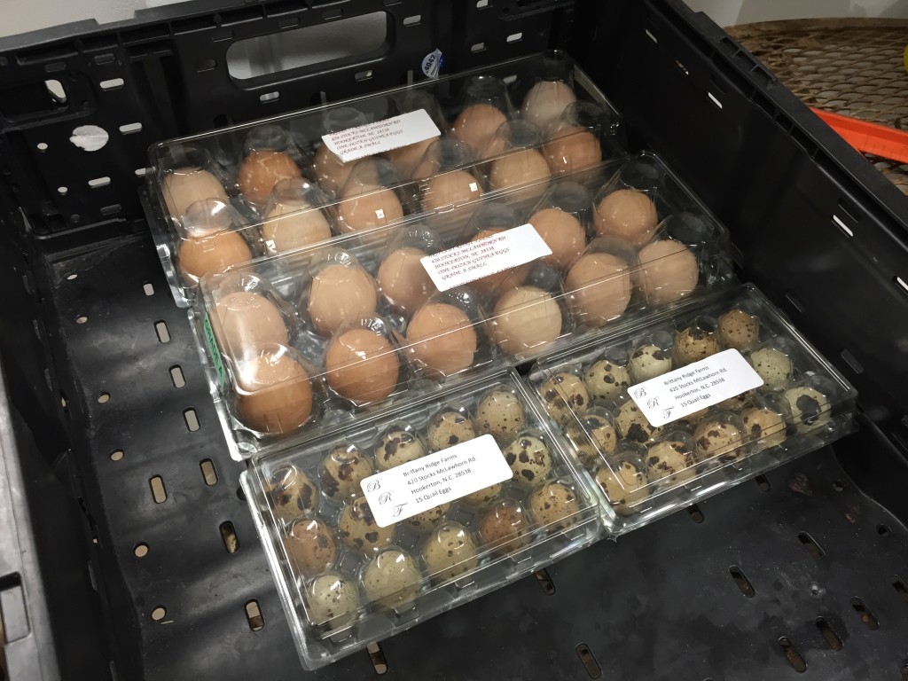 Eggs ready to be sold