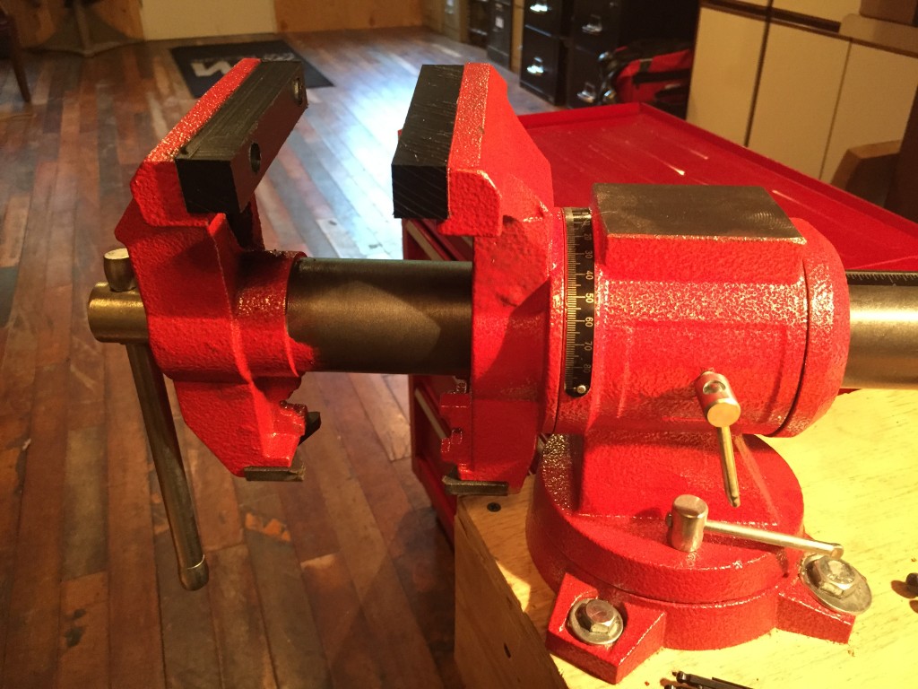 A gunsmithing vise