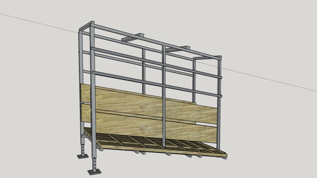 Loading ramp design drawing