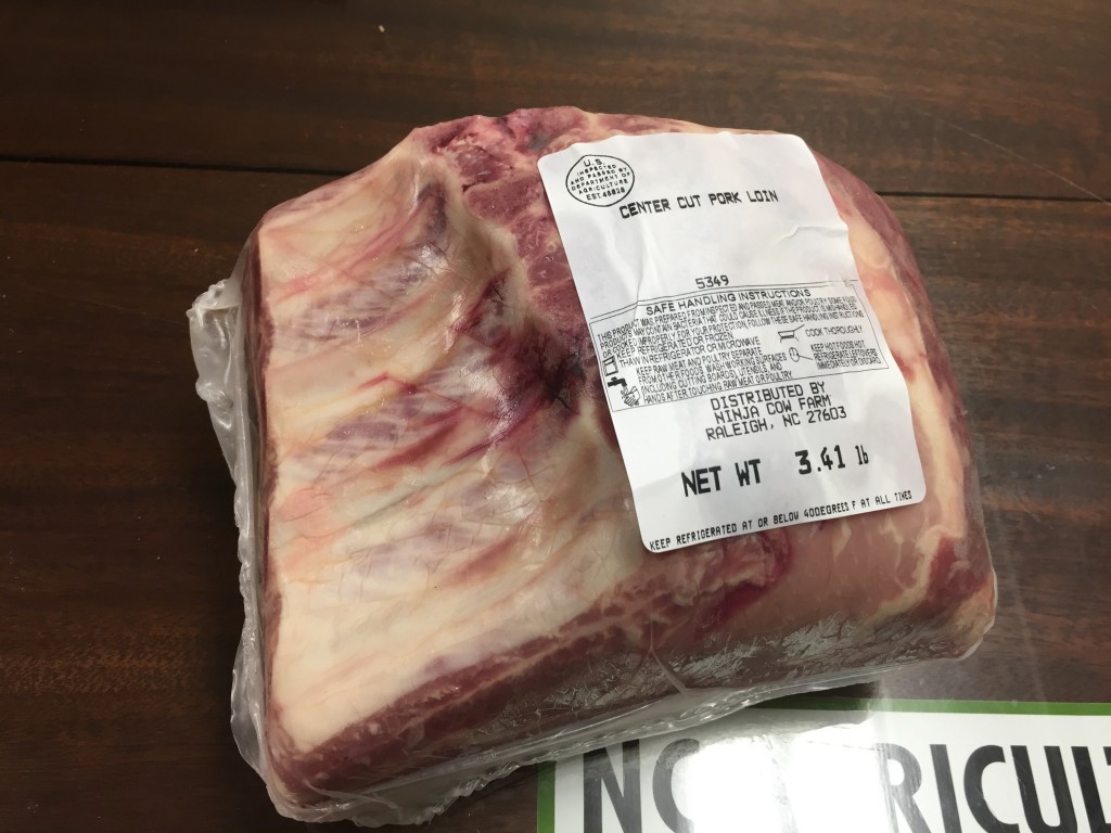 Pork rib roast