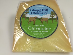 Calvander cheese from chapel hill creamery