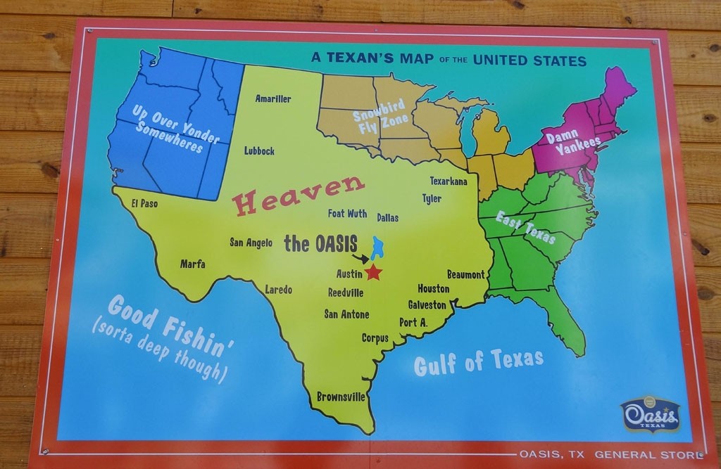 Texan's view of the US