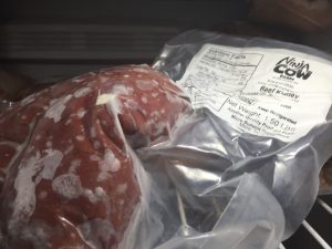 Beef heart, an awesome meal in itself, or you can cook or dry it for your dog