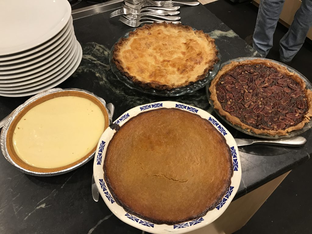 Home made pies for Thanksgiving