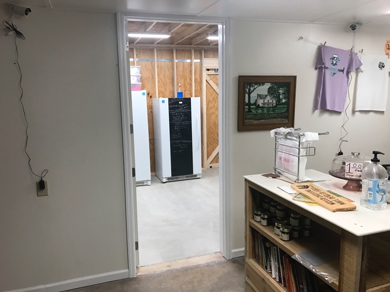 New door in the store.