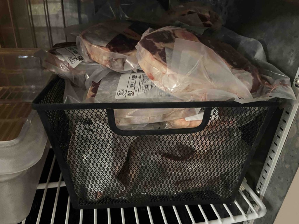 Osso Bucco in the freezer