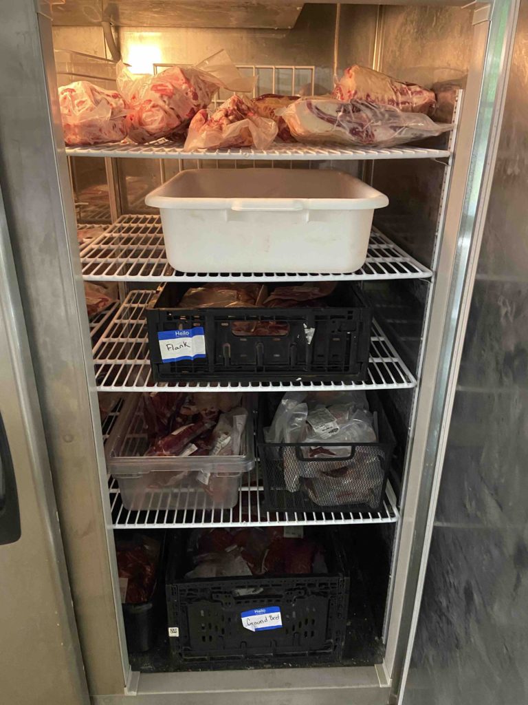 Beef freezer