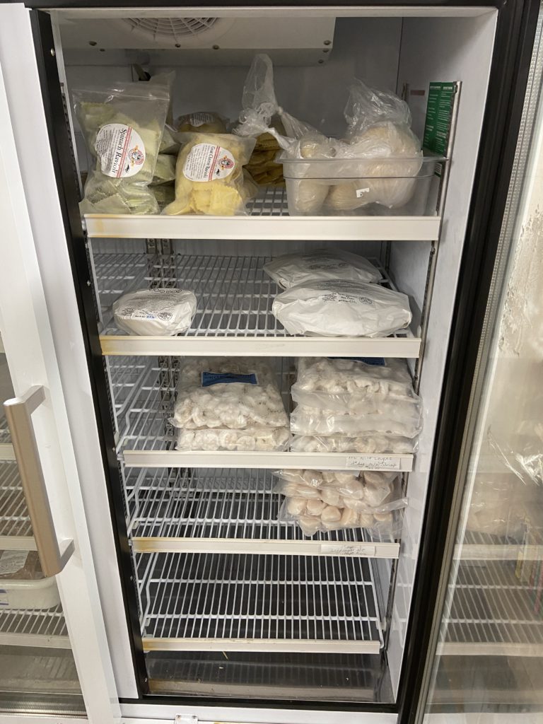 Premium freezer right side