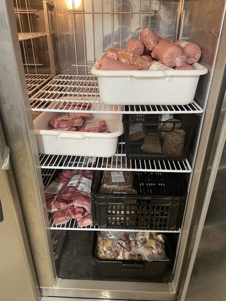 pork freezer right side